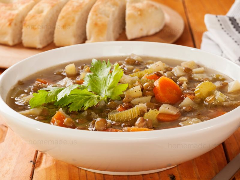 Hearty Vegan Lentil Soup